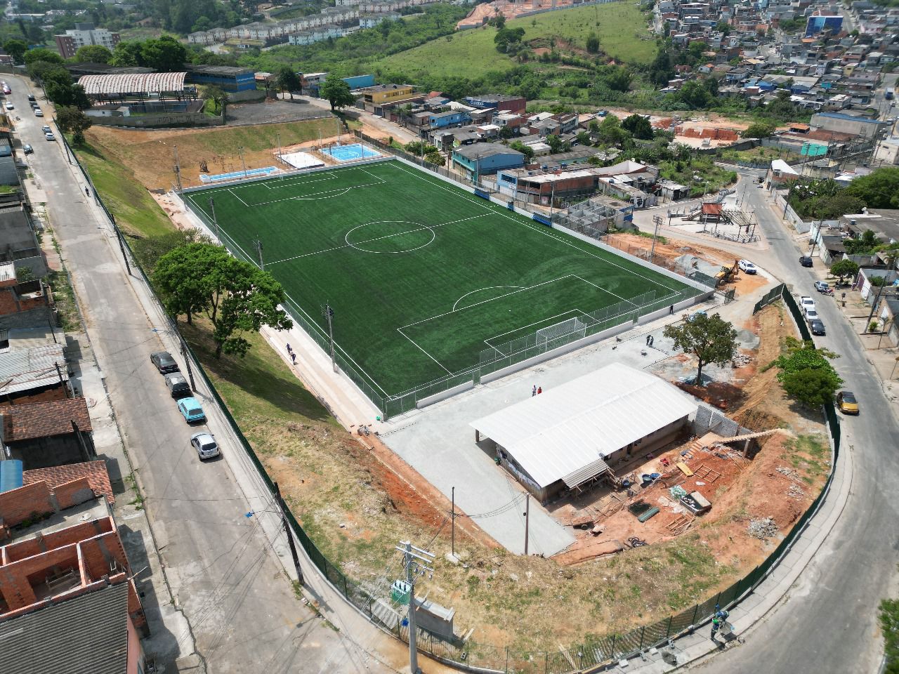 Prefeitura Inaugura Complexo Esportivo No Caiuby Di Rio Itaqu